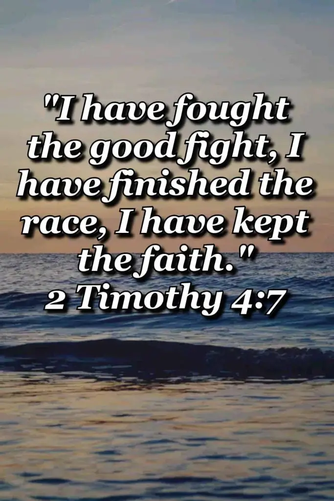 bible varses wallpaper faith (2 Timothy 4:7)