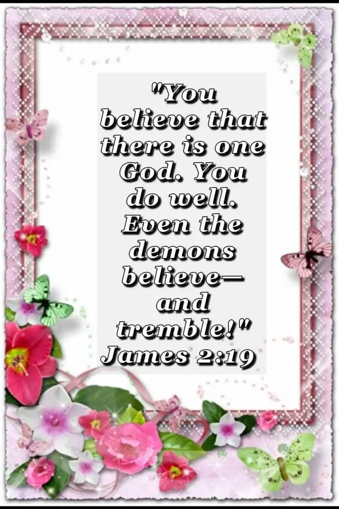 bible varses wallpaper faith (James 2:19)
