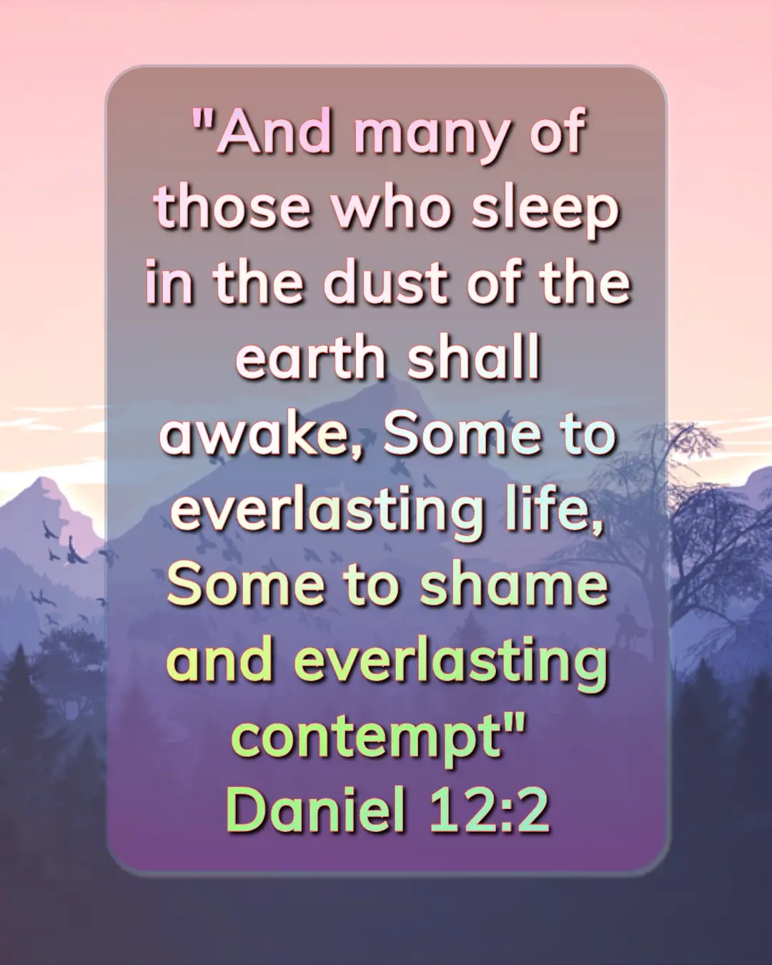 Bible Verses For Resurrection (Daniel 12:2)