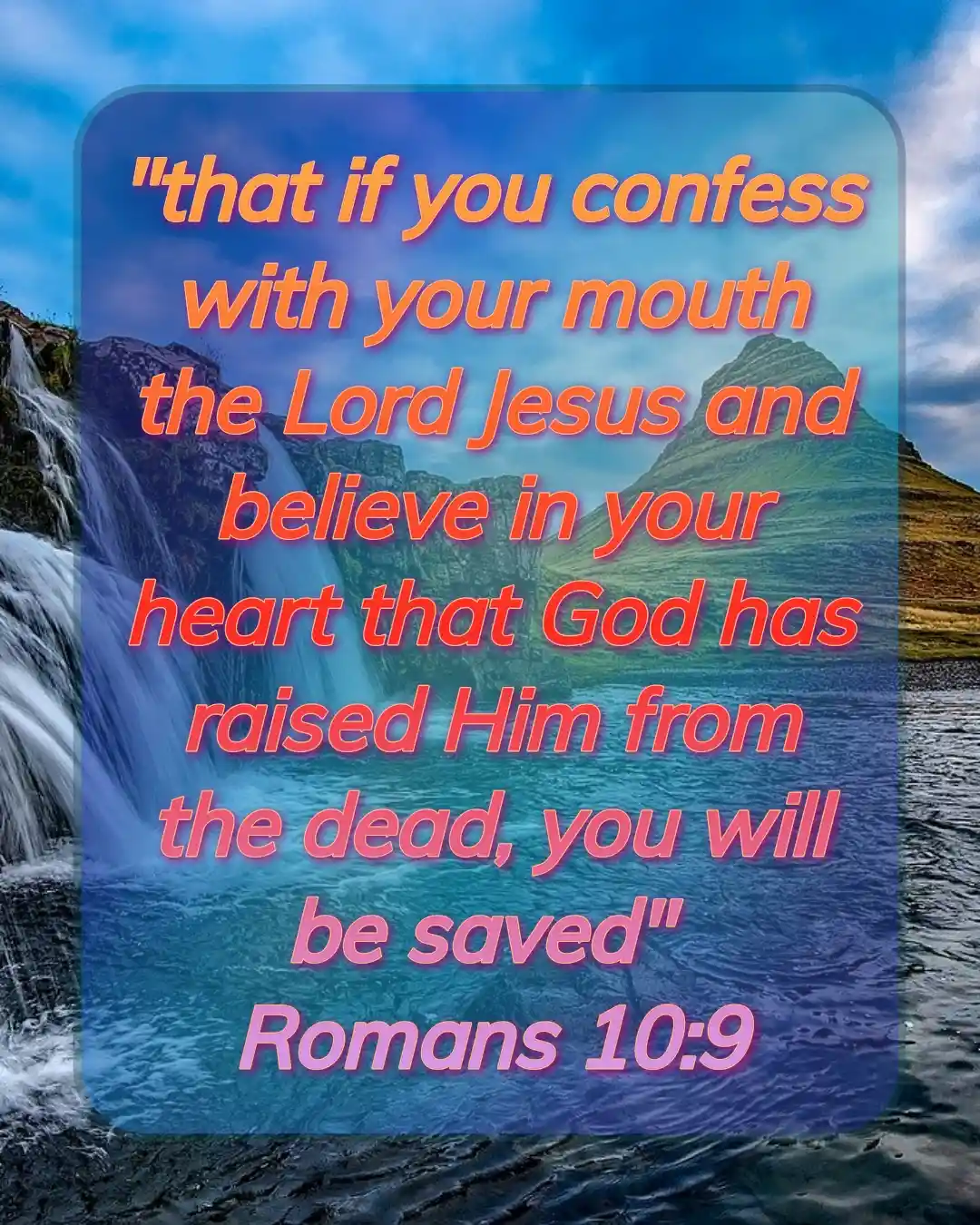 Bible Verses For Resurrection (Romans 10:9)