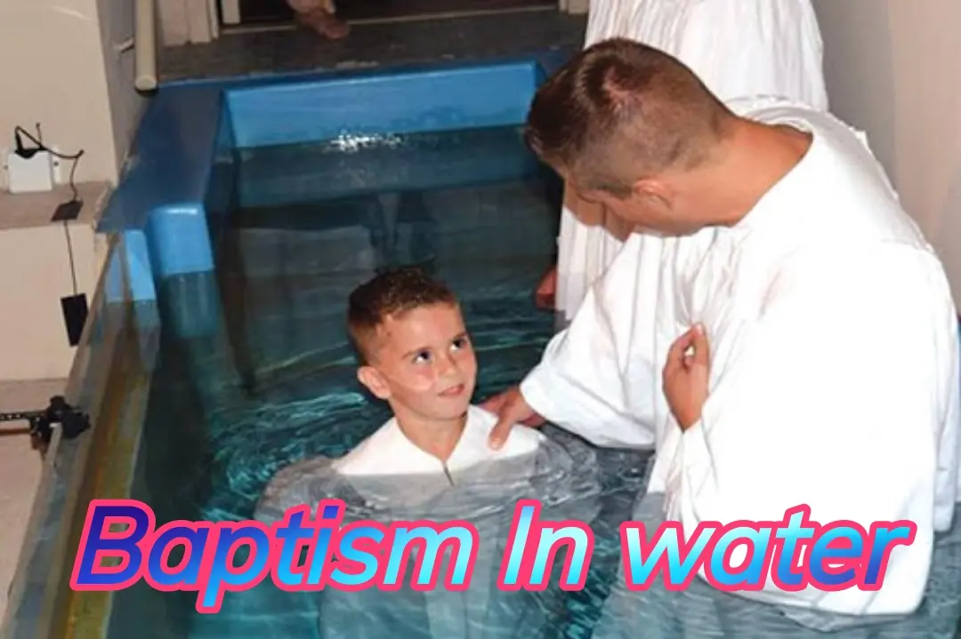 Water Baptism For The New Birth