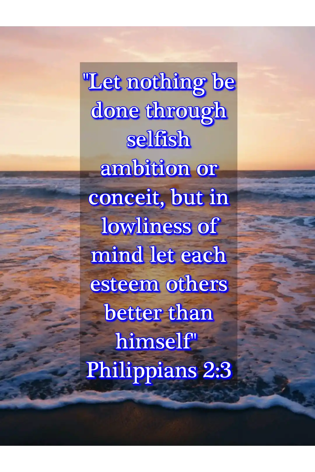 bible verses about humble (Philippians 2:3)
