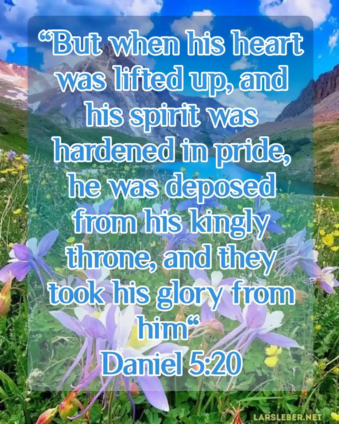 bible-verses-about-pride (Daniel 5:20)