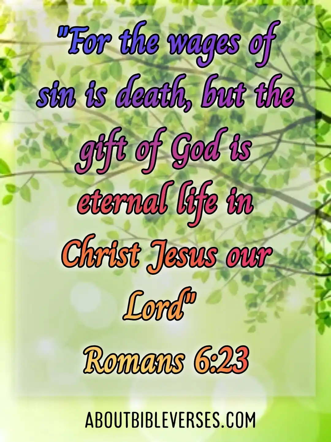 bible verses grace (Romans 6:23)