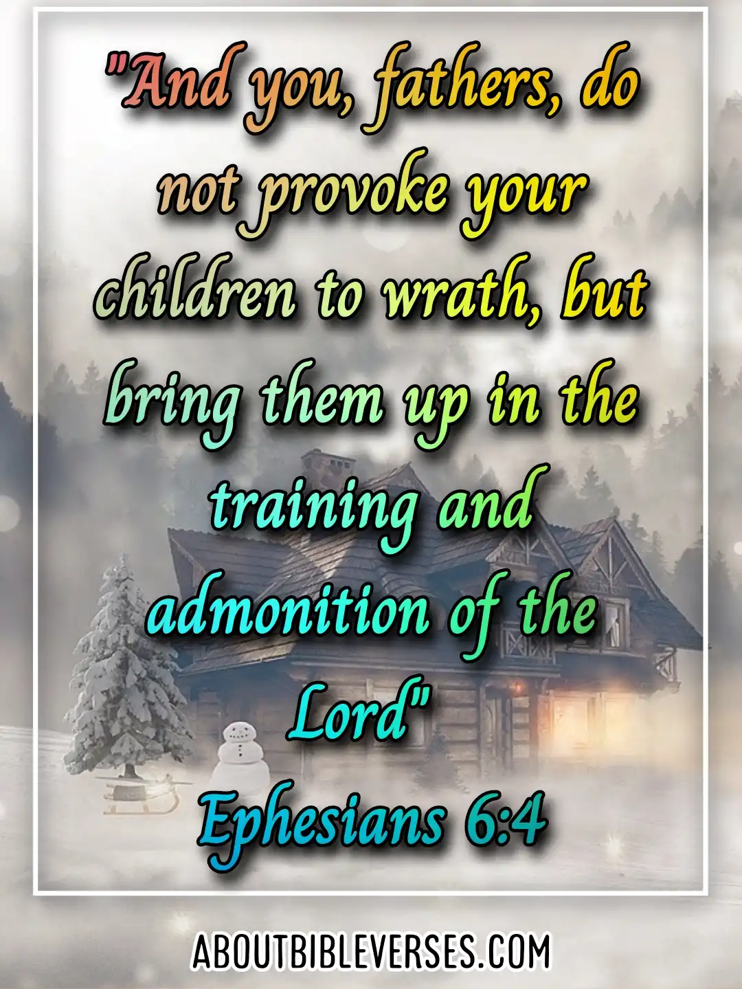 bible verses about kids (Ephesians 6:4)