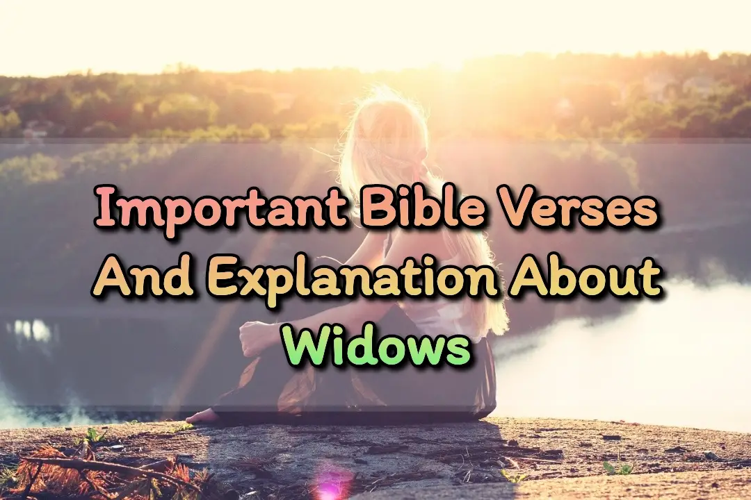 bible verses about widows