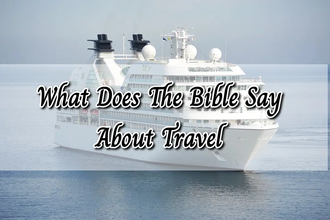 bible verses about travel