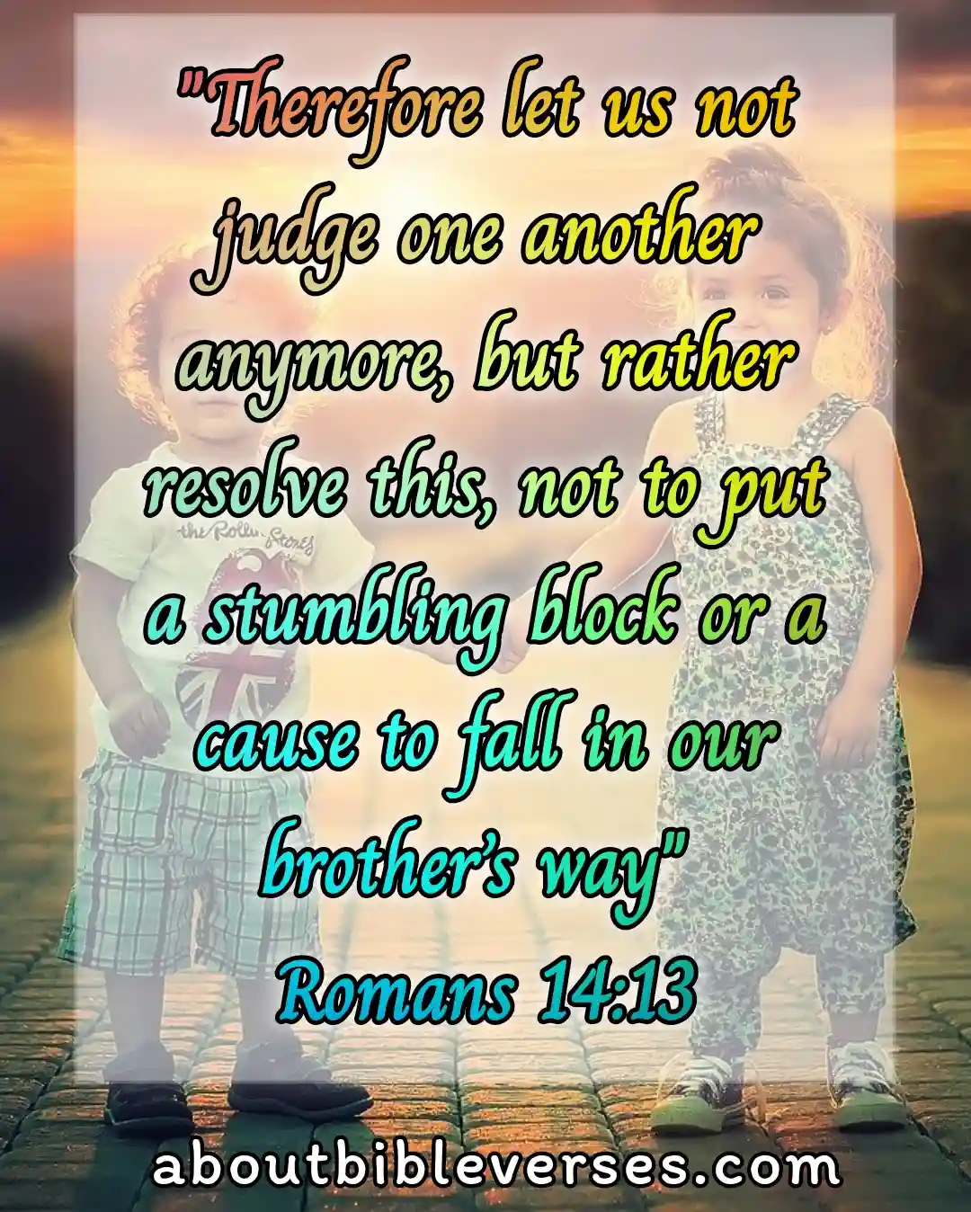 today bible verse (Romans 14:13)