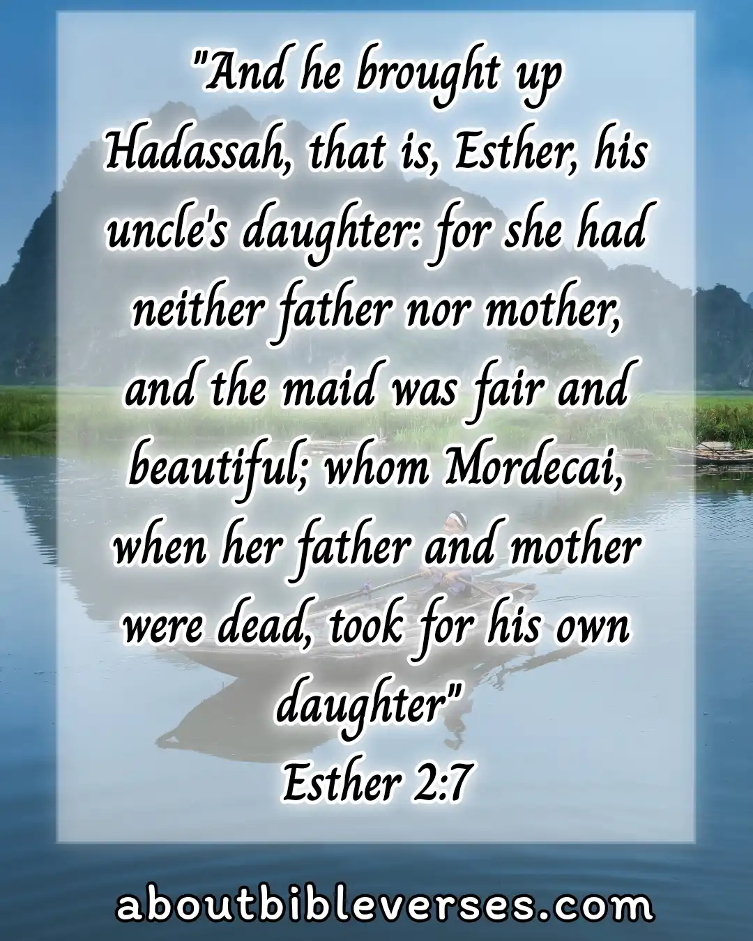bible verses about adoption (Esther 2:7)