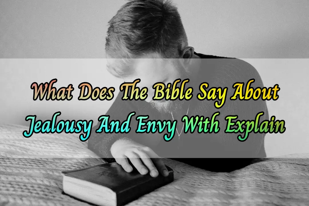 bible verses about jealousy and envy