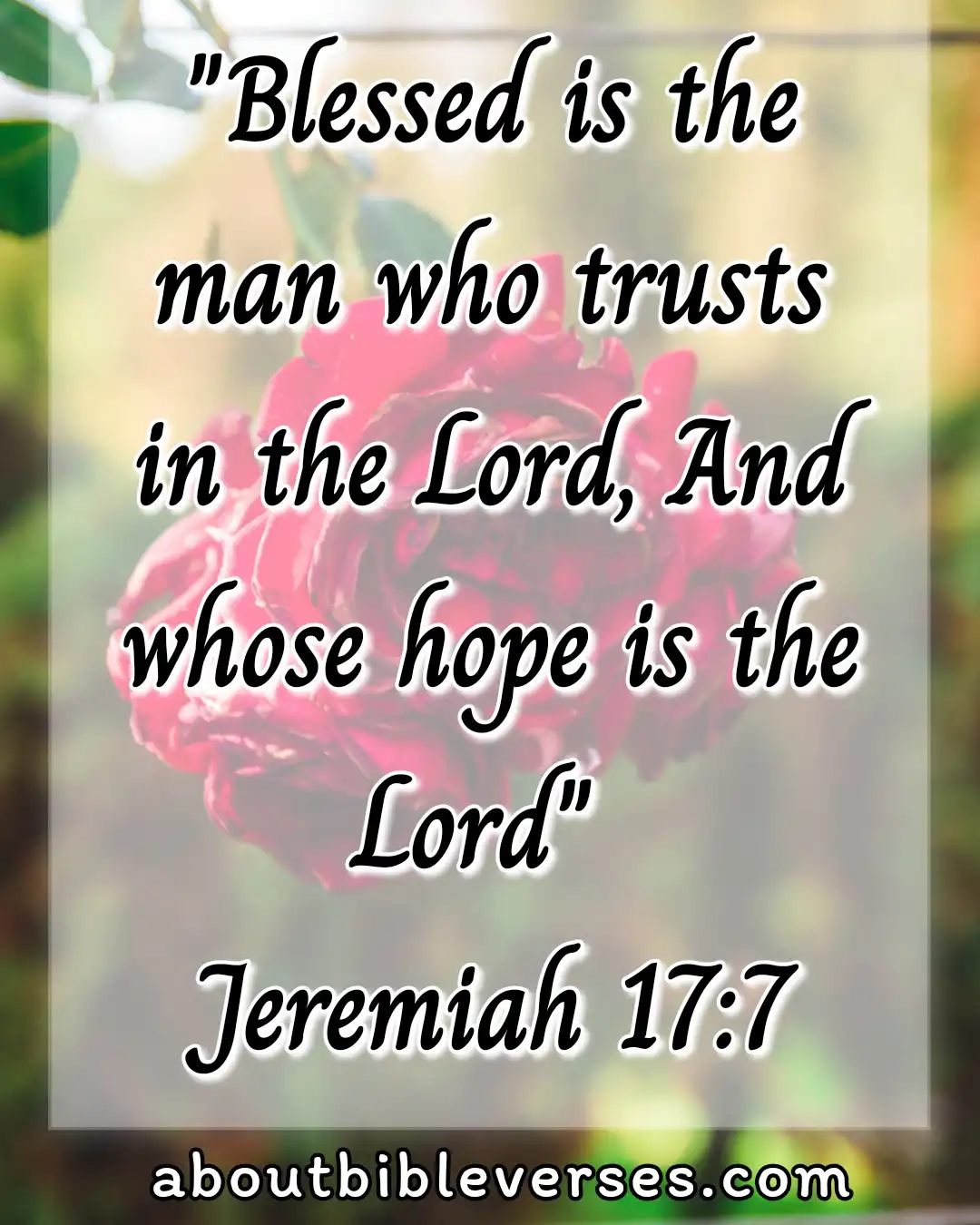 God Blessed Us (Jeremiah 17:7)