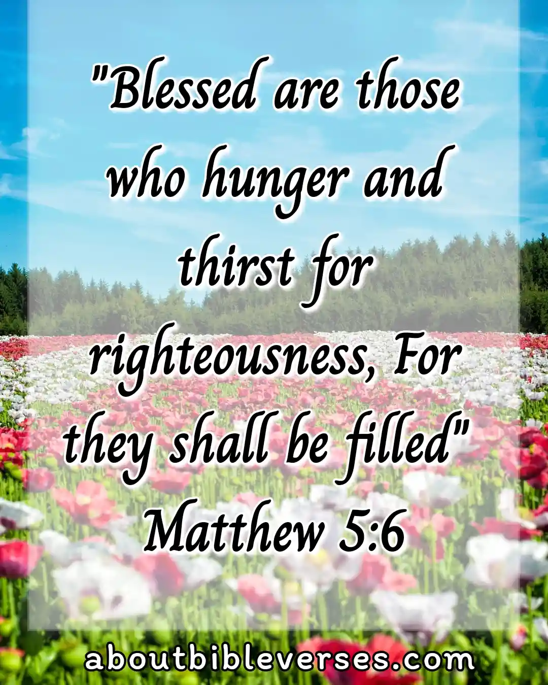 God Blessed Us (Matthew 5:6)