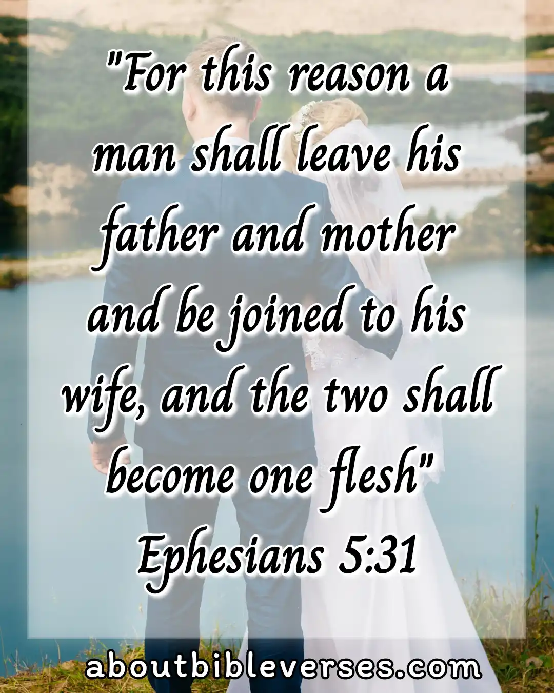 Marriage Bible Verses (Ephesians 5:31)