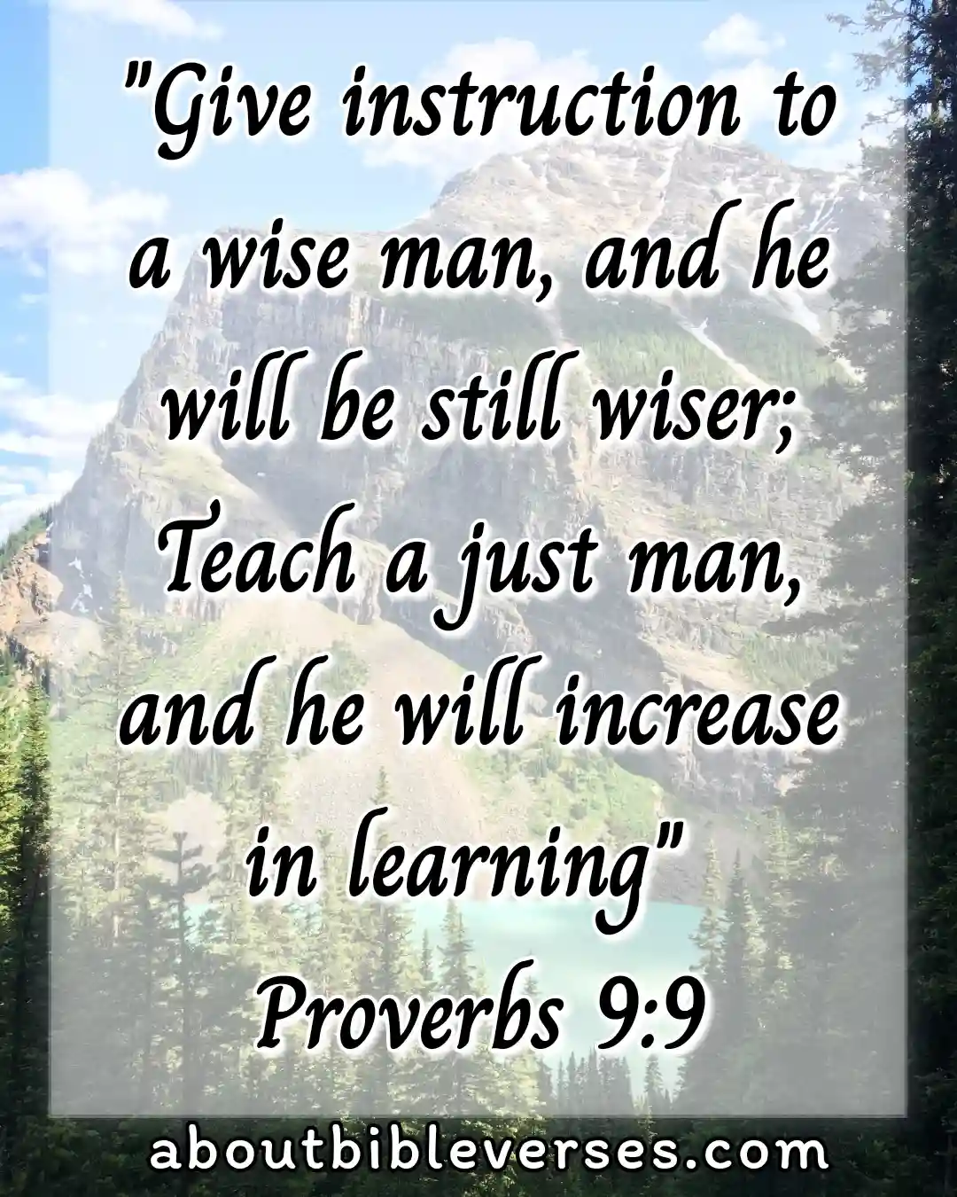 bible verses for teachers (Proverbs 9:9)