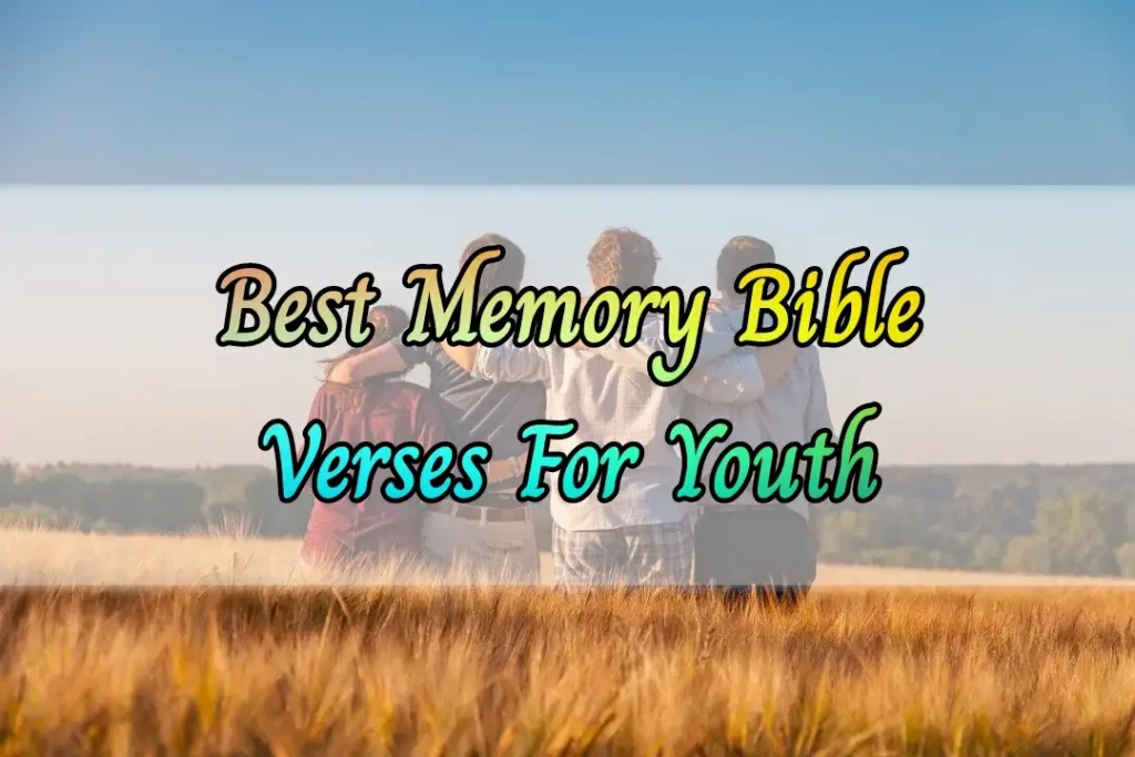 Bible verses for youth