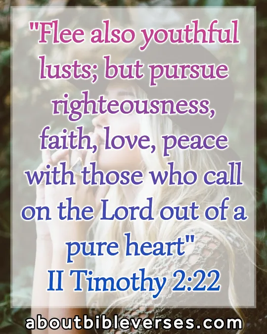 Bible verses for youth (2 Timothy 2:22)