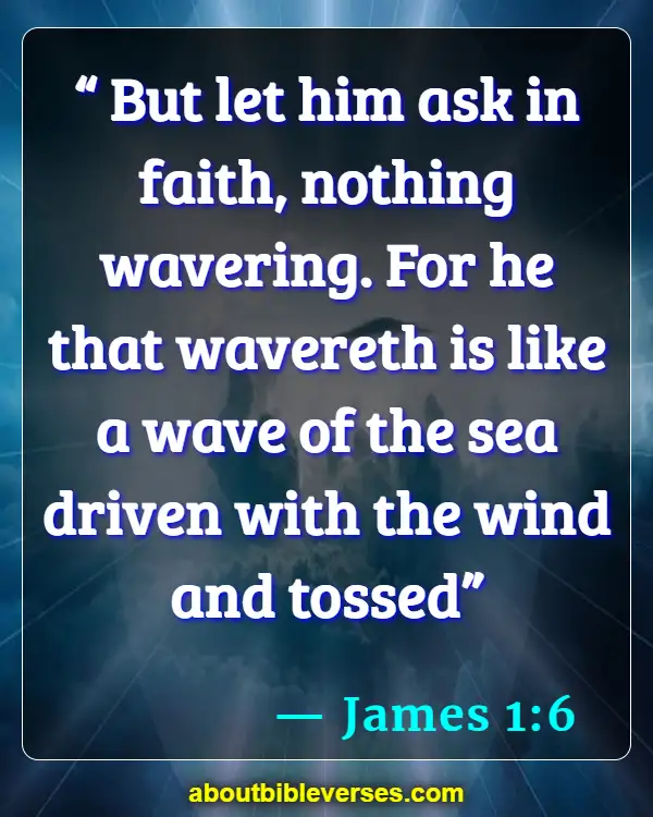Today bible verses (James 1:6)