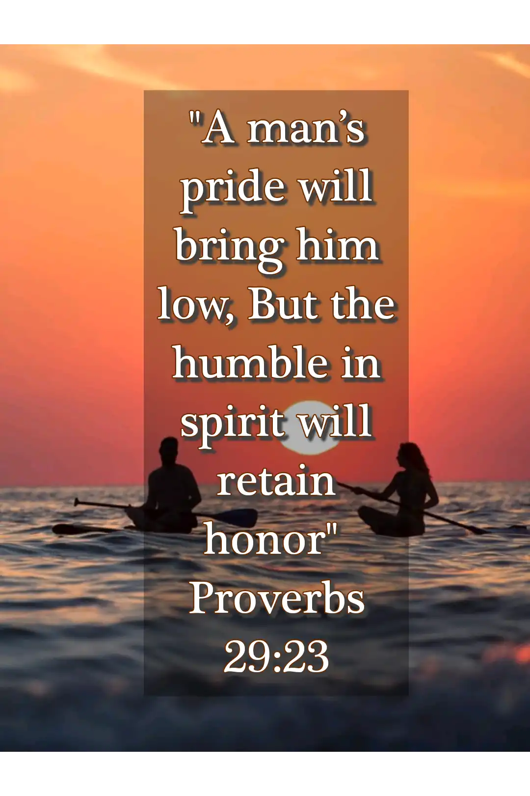 bible verses about humble (Proverbs 29:23)