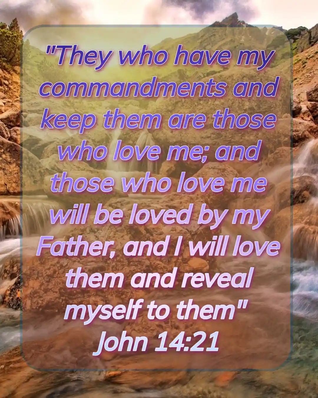 important bible verses (john 14:21)