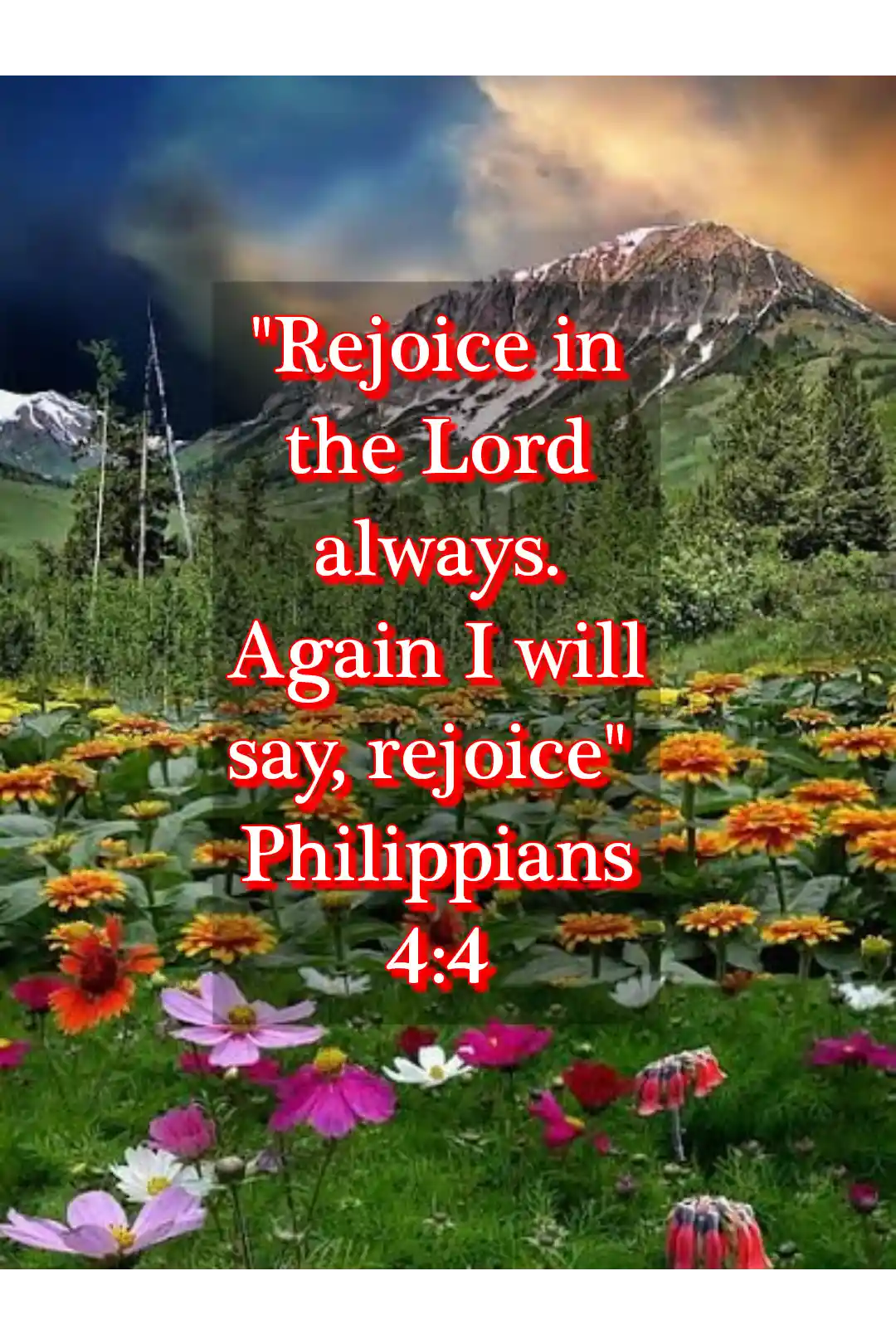 bible verses for depression (Philippians 4:4)