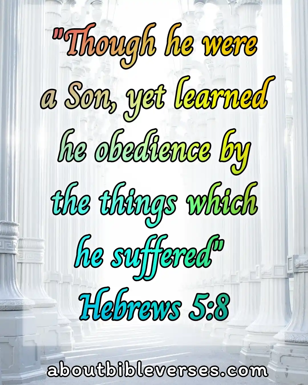 bible verses about Obedience (Hebrews 5:8)