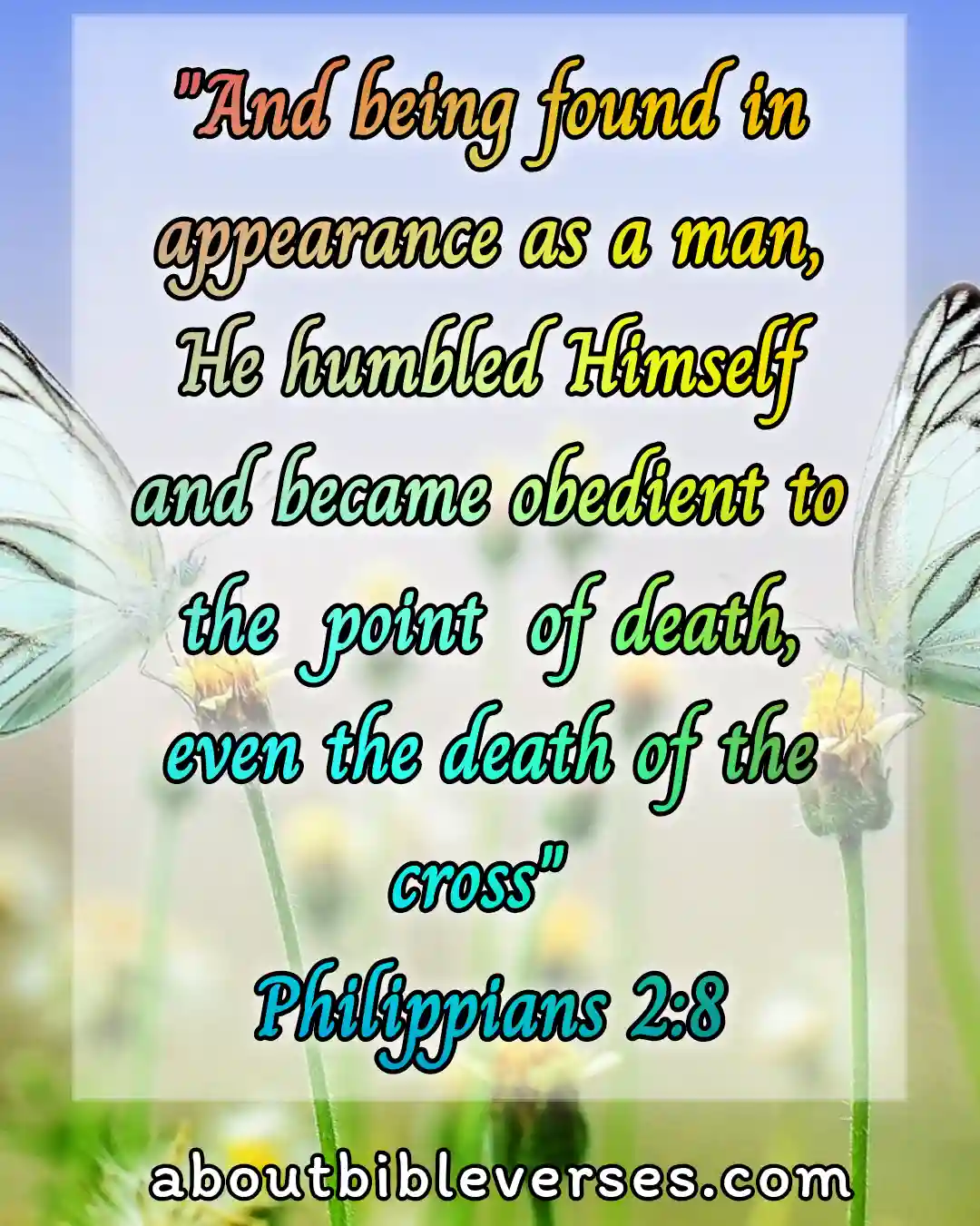 Bible Verses For Humble (Philippians 2:8)