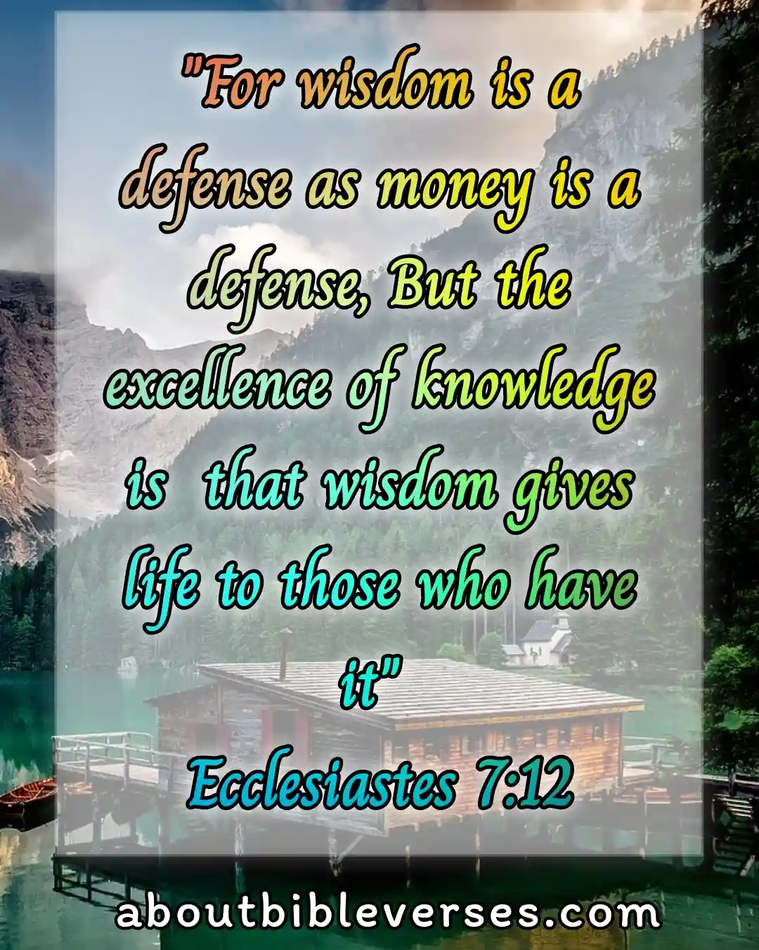 [Best] 19+Bible Verses About Wisdom And Wisdom Comes From God - Kjv