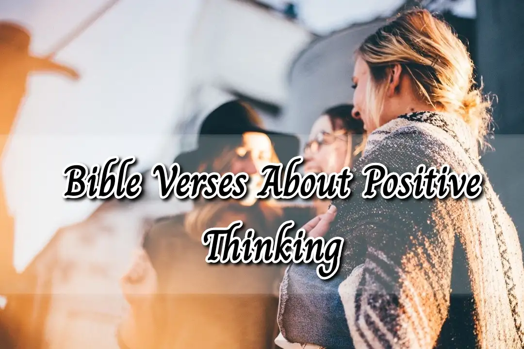 bible verses positive thinking