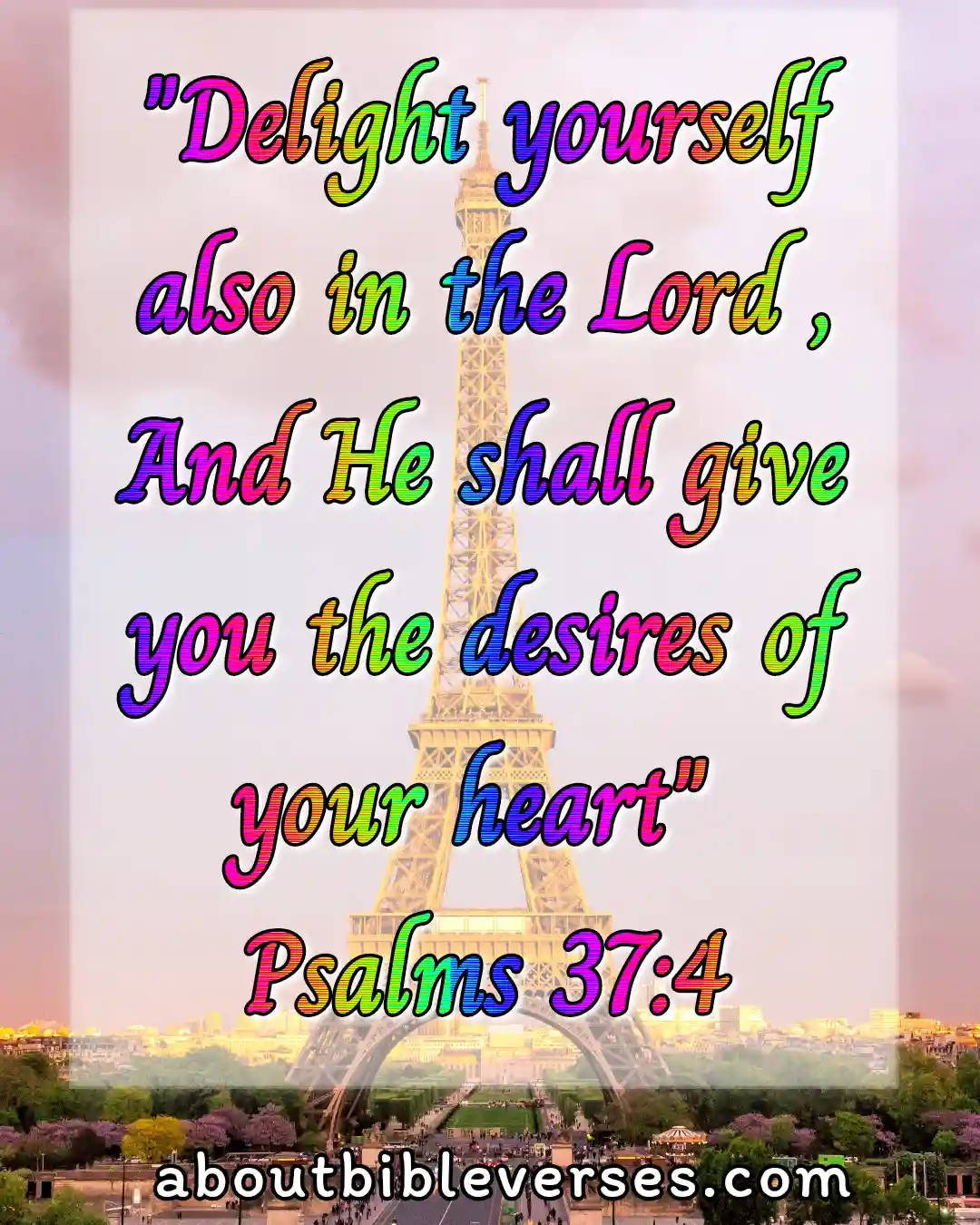 today Bible Verse (Psalm 37:4)