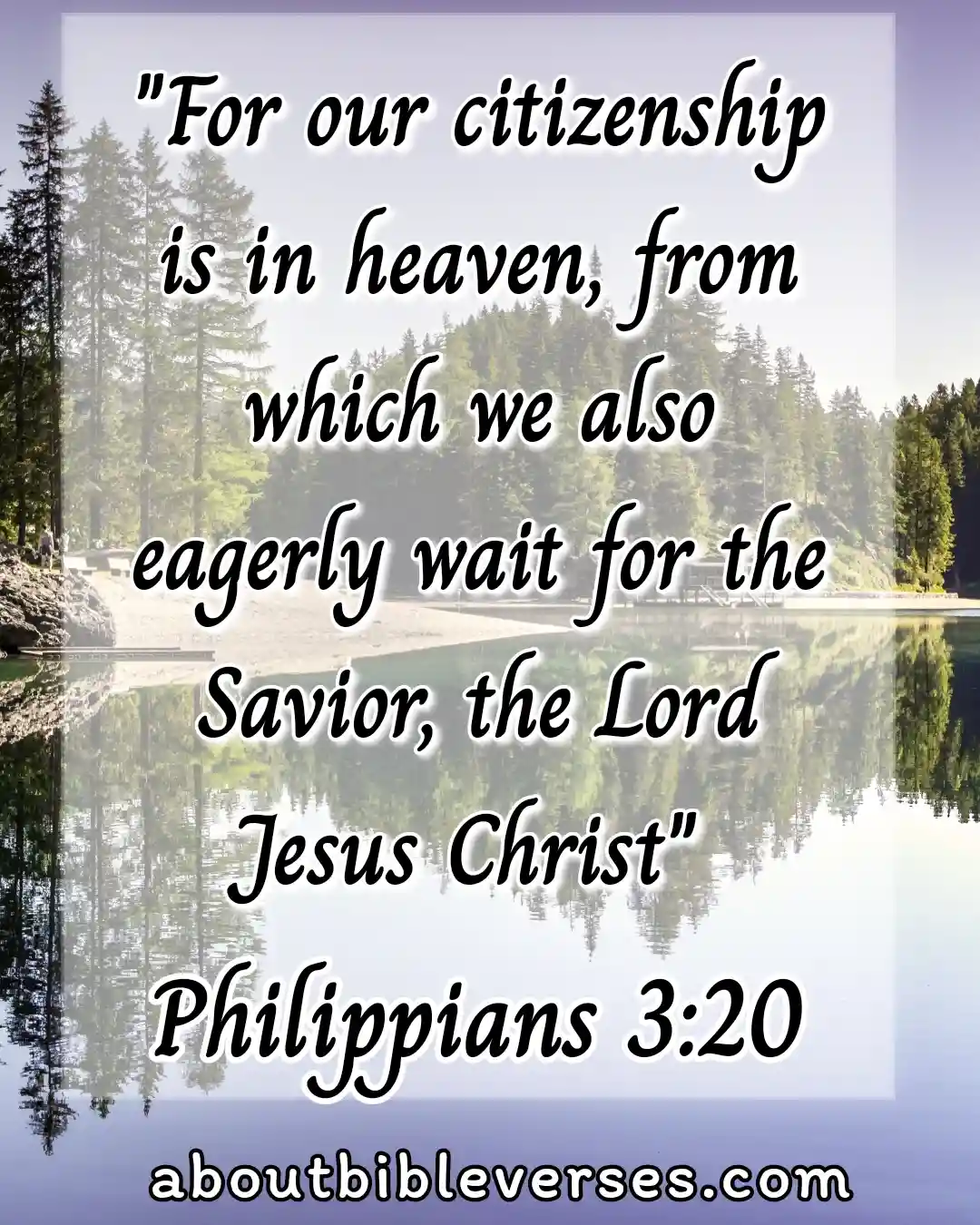 Bible Verses About Heaven (Philippians 3:20)