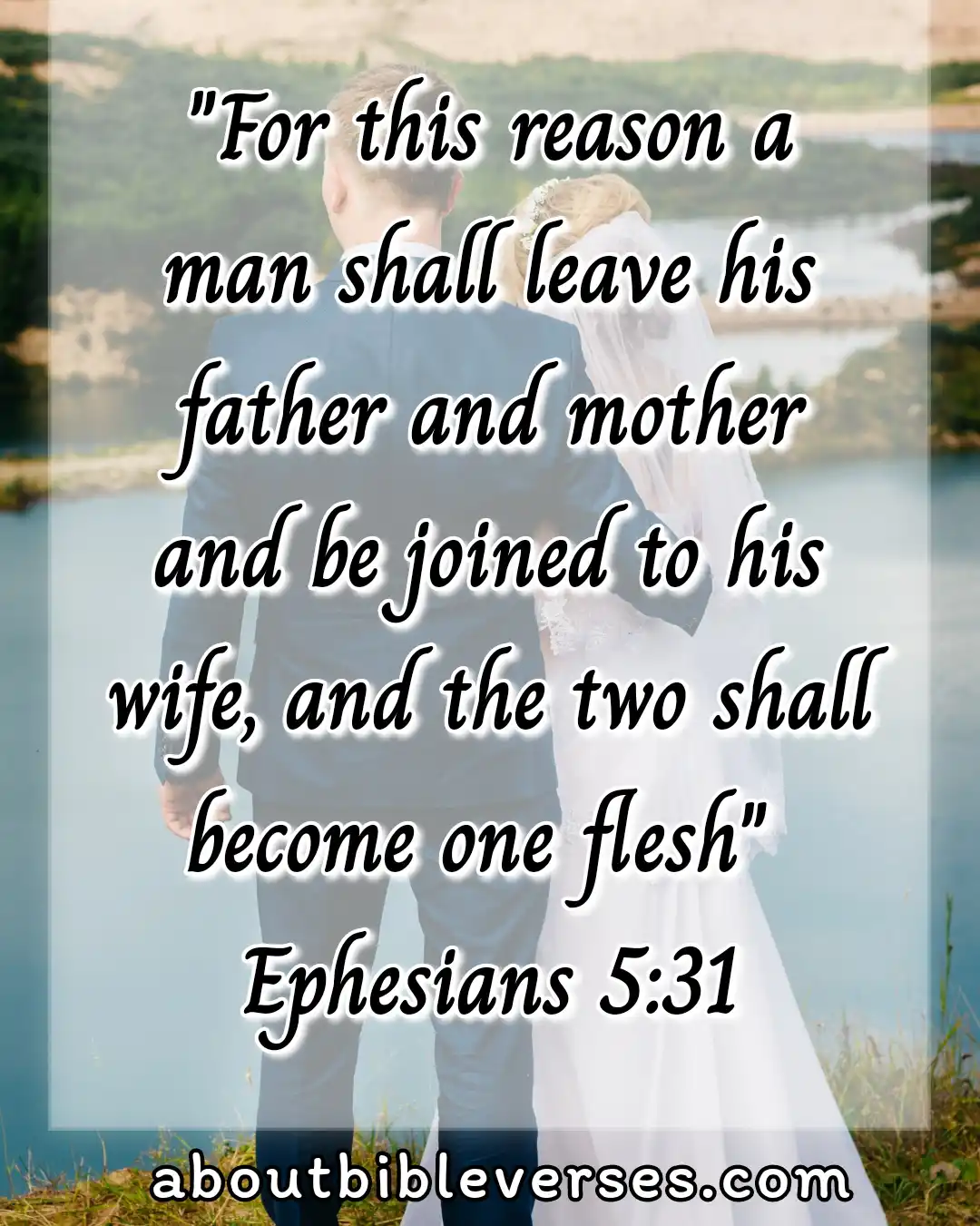 Bible Verse About Leaving Family (Ephesians 5:31)