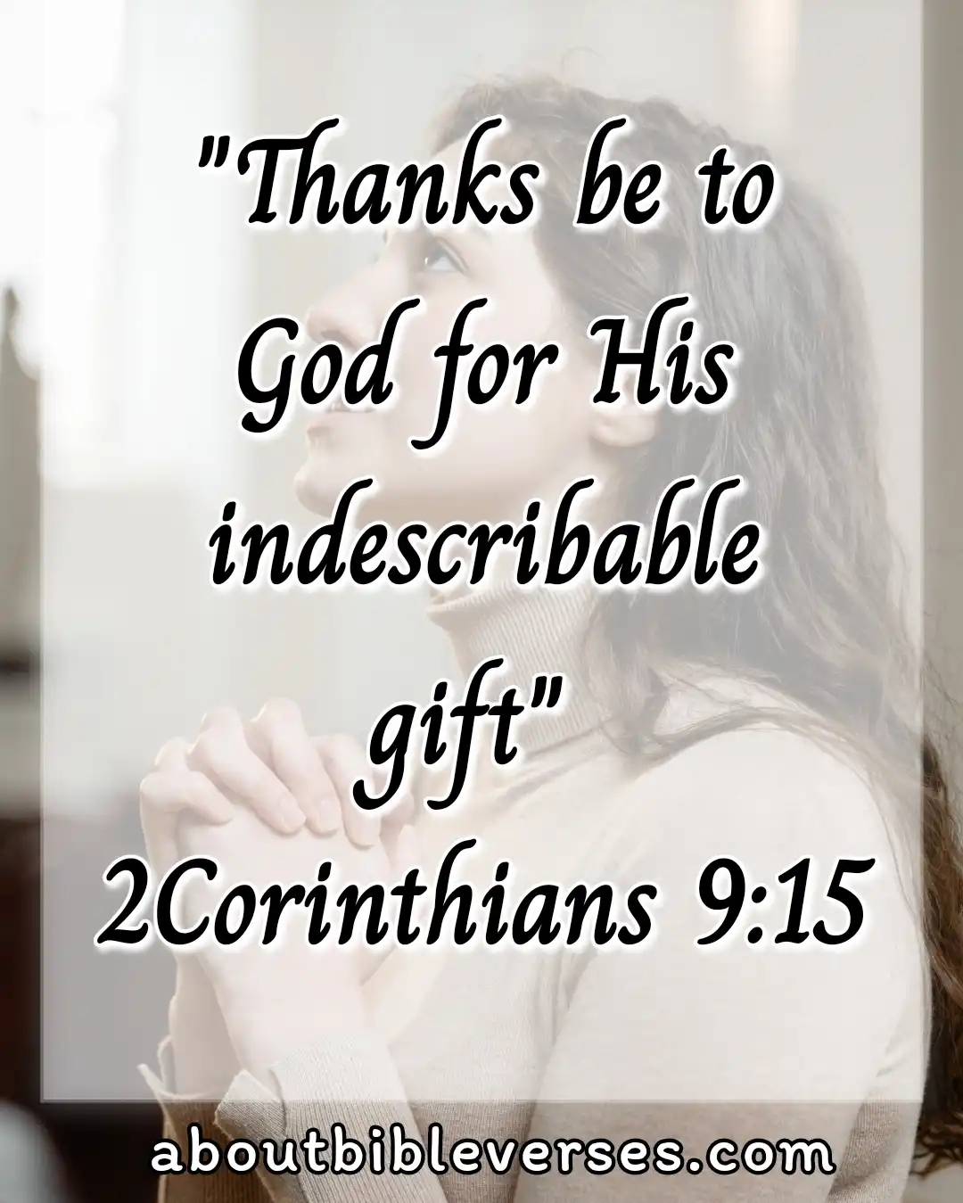 bible verses about birthday (2 Corinthians 9:15)