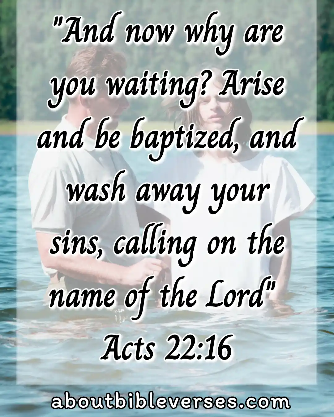 Baptism Bible Verses (Acts 22:16)