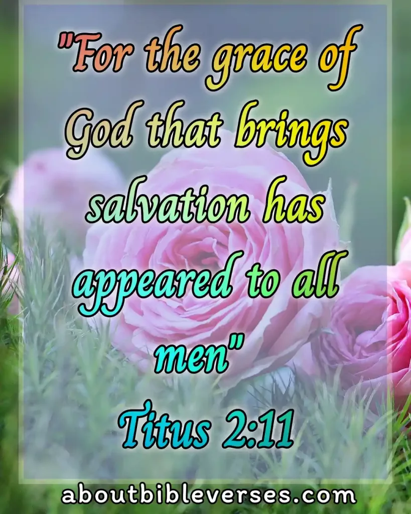 today Bible verse (Titus 2:11)