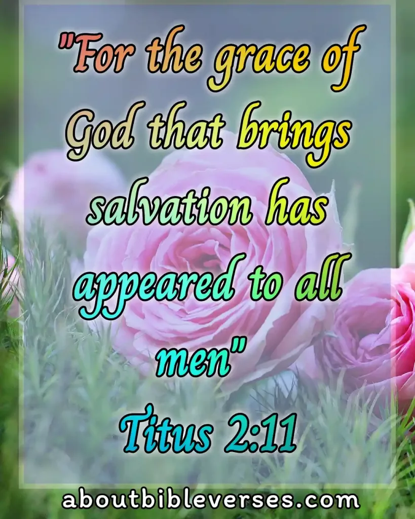 Bible verses God Is Merciful (Titus 2:11)