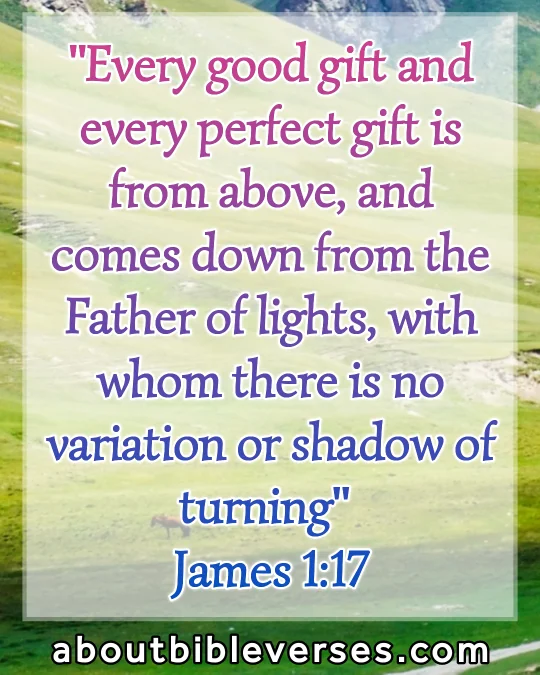 Good Bible Verses (James 1:17)