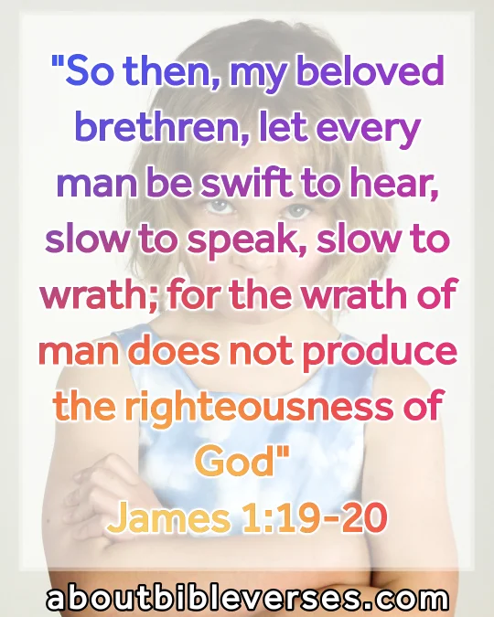 Bible Verses About A Good Husband (James 1:19-20)