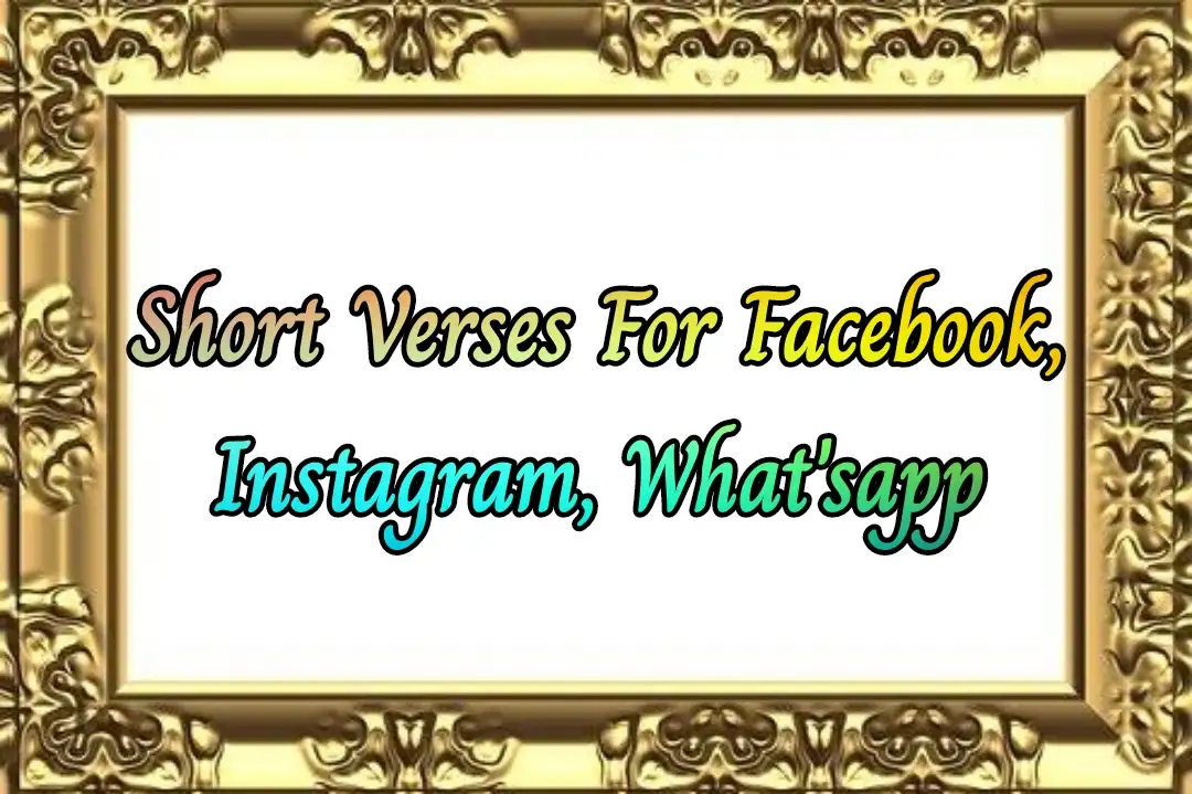 Bible Verses For Bio On Instagram Best] 25+Short Bible Verses For Facebook, Instagram, Whatsapp Bio