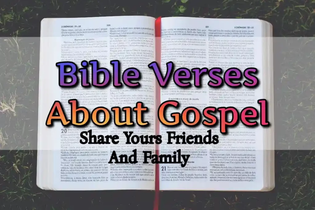 Bible Verses About Gospel