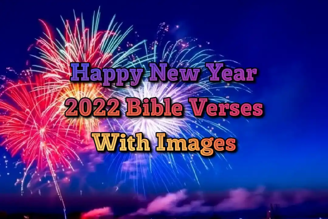 Happy New Year (2022) Bible Verse With Images