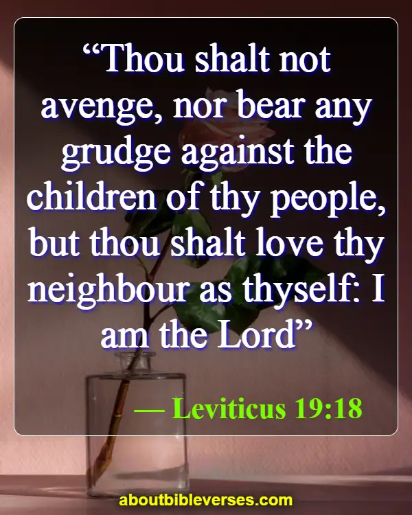 Bible Verses About Disrespecting Others (Leviticus 19:18)