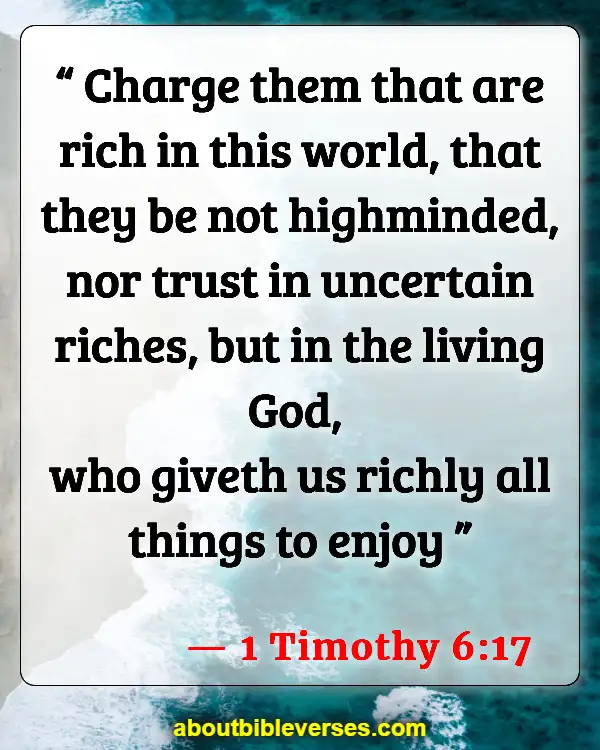What Does The Bible Say About Self Satisfaction (1 Timothy 6:17)