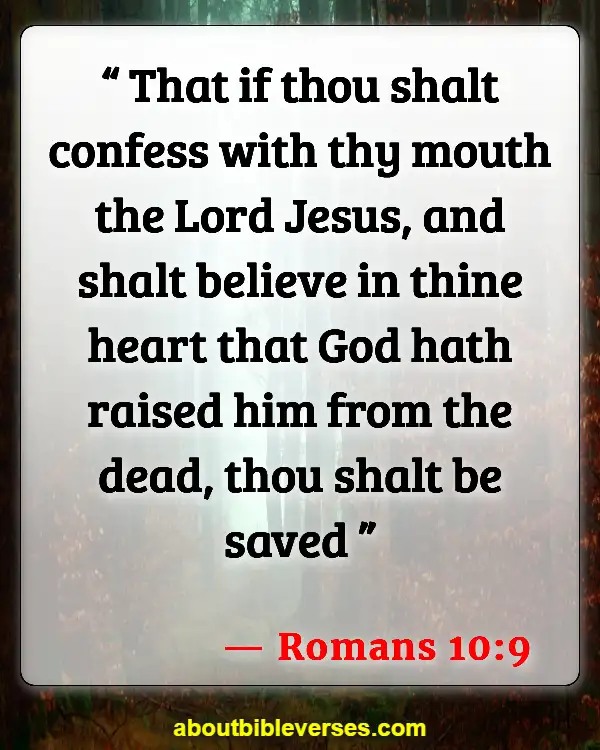 bible verses about faith (Romans 10:9)