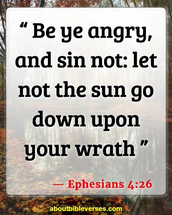 Bible Verses Do Not Go To Bed Angry (Ephesians 4:26)