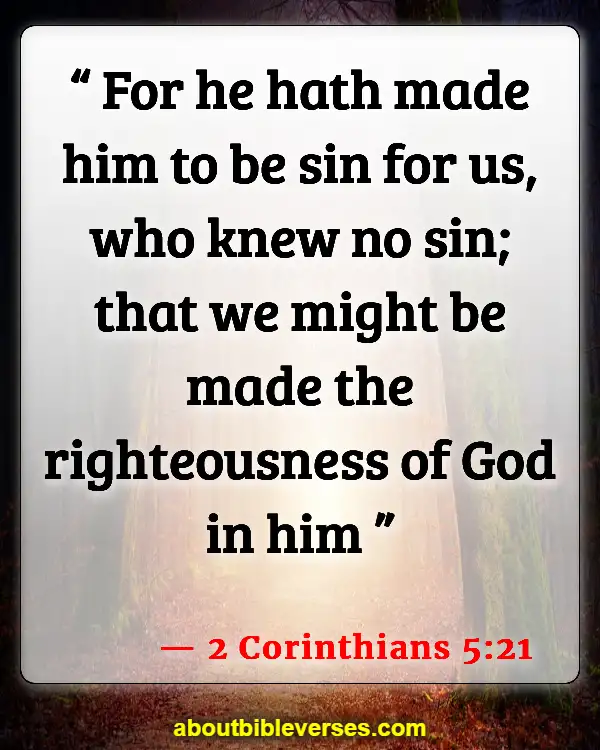 Bible Verses About The Cross (2 Corinthians 5:21)