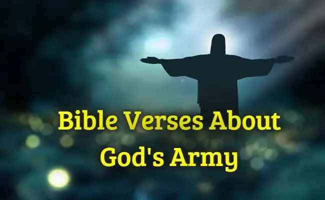 Bible Verses About God's Army
