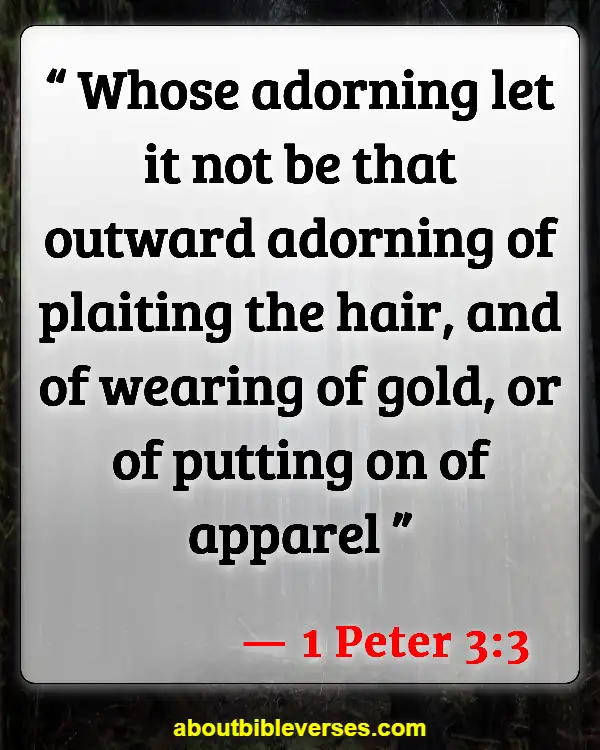 Bible Verses For A Good Wife (1 Peter 3:3)