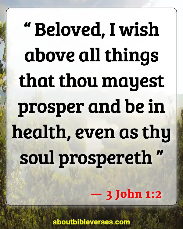 Bible Verses About God Heals All Diseases (3 John 1:2)