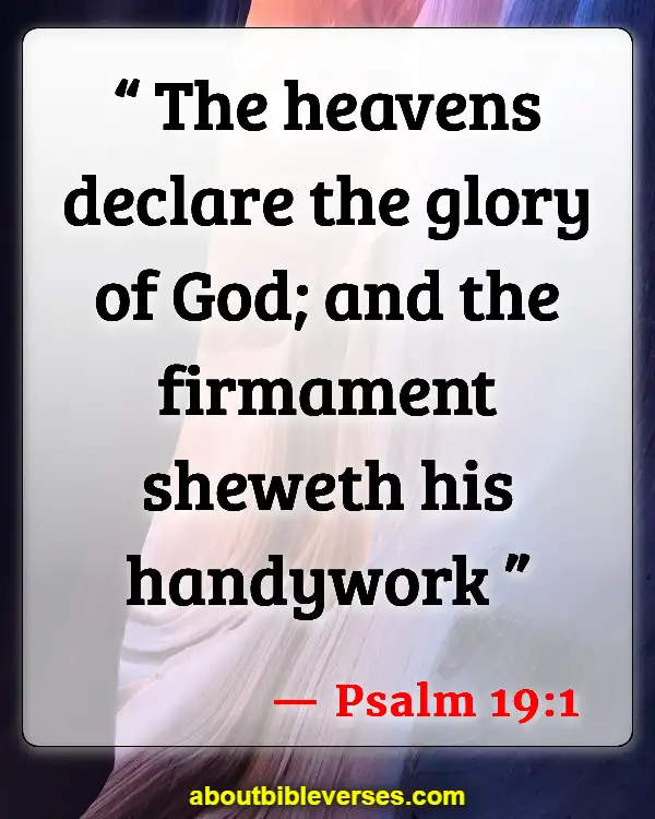 Bible Verses About Gods Beautiful Creation (Psalm 19:1)