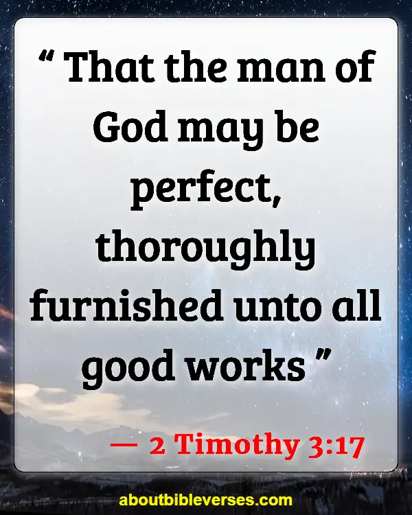 Bible Verses About God Qualifies The Unqualified (2 Timothy 3:17)